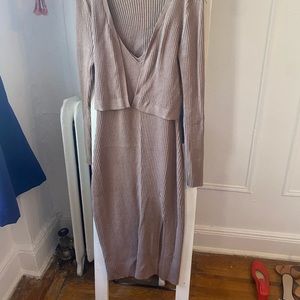 Abercrombie & Fitch Dress and Cardigan Coord Set